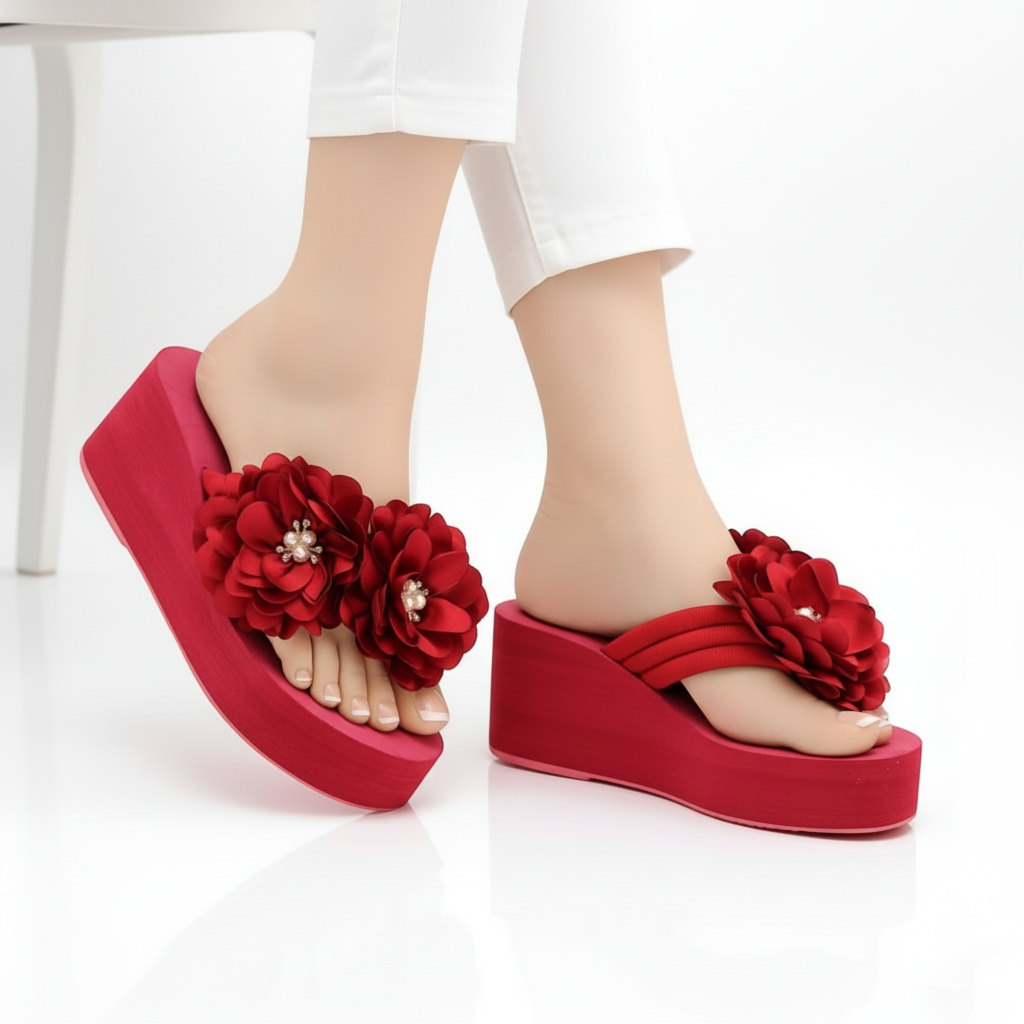 Dual flower flipflop