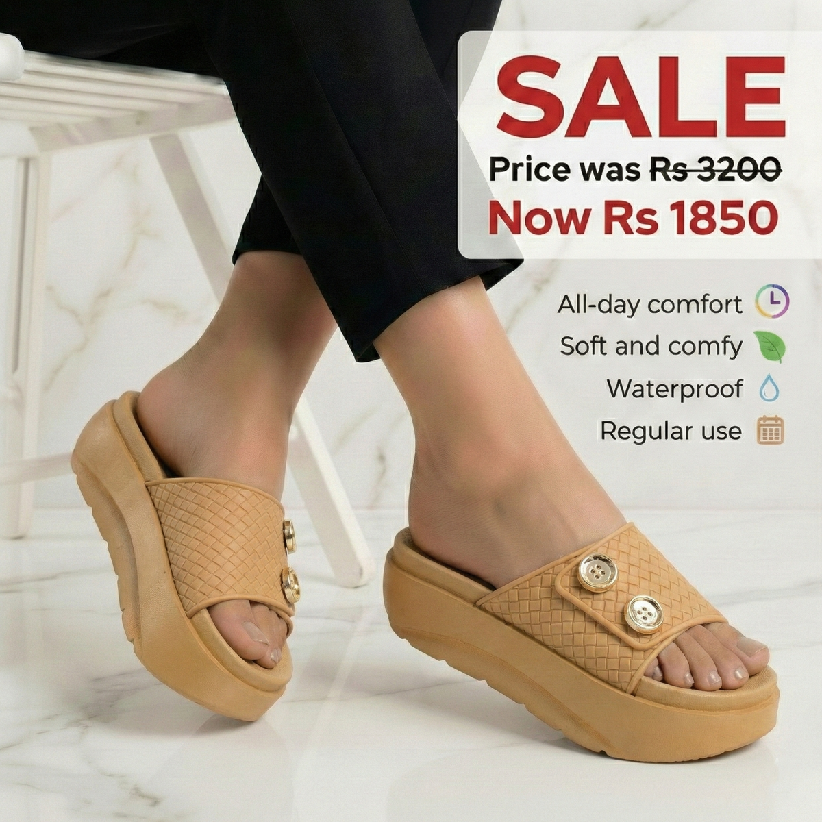 M011507 sole slipper