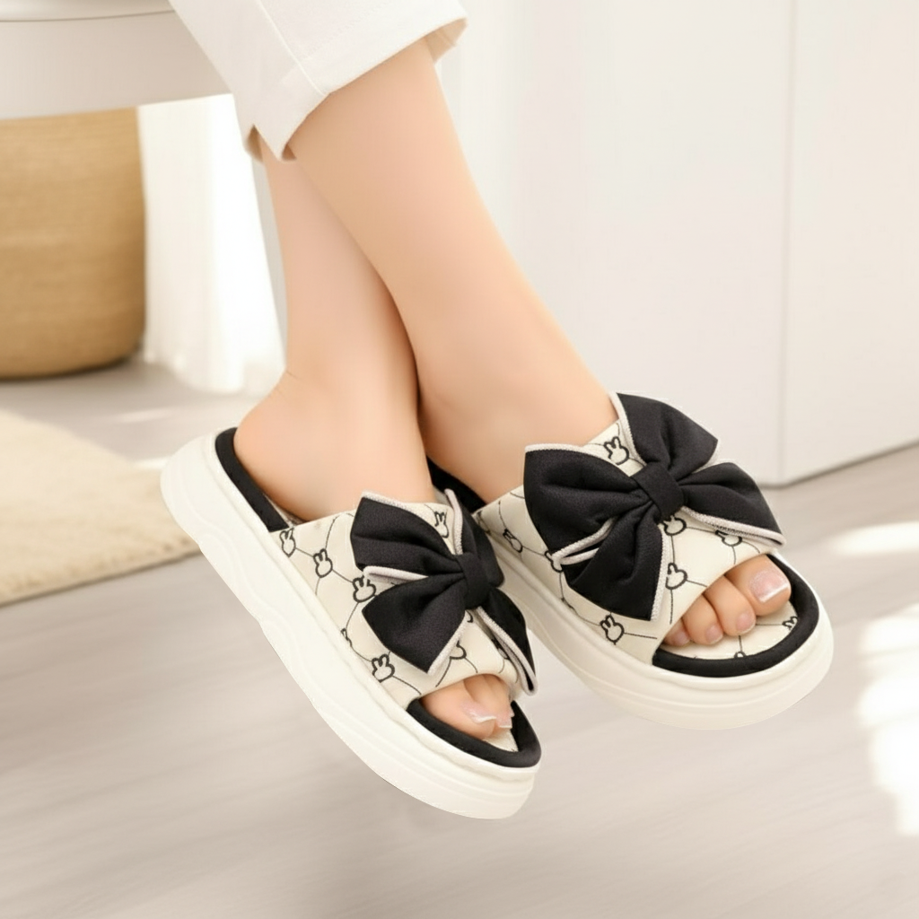 Alpha bow slipper